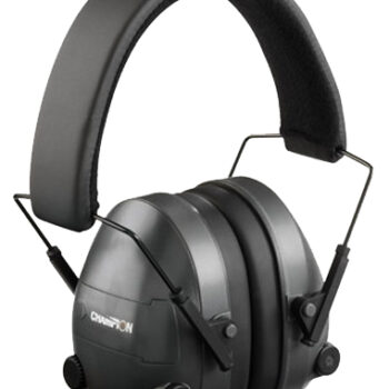 Champion Targets 40974 Electronic Muffs  25 dB Over the Head Black