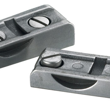 Ruger 90004 Scope Base Set Black Steel Fits Ruger No. 3/Ruger No. 1 Varminter