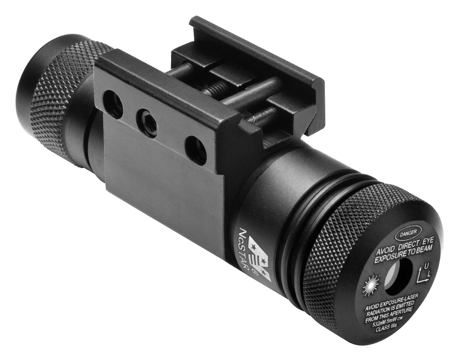 NcStar APRLSG Green Laser with Weaver Style Mount Black Anodized 3 NcStar APRLSG Green Laser with Weaver Style Mount Black Anodized
