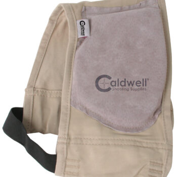 Caldwell 300010 Recoil Shield Magnum Tan Cloth w/Leather Pad
