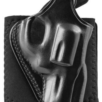 Galco AG298B Ankle Glove  Size Fits Ankles up to 13" Black Leather Hook & Loop Compatible w/Glock 29/30/30S Right Hand