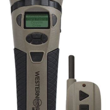 Western Rivers GC75 Mantis 75R Electronic Call Multiple Sounds Attracts Predators Features Remote Control Brown Polymer