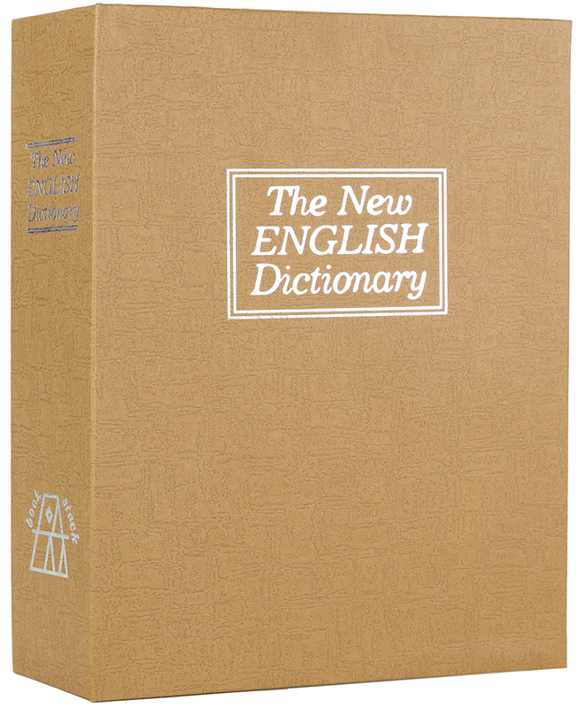 Bulldog BD1182 Deluxe Diversion Book Safe Combination Entry Brown Steel Holds 1 Handgun 7.75" L x 10.50" W x 2.50" D 3 Bulldog BD1182 Deluxe Diversion Book Safe Combination Entry Brown Steel Holds 1 Handgun 7.75" L x 10.50" W x 2.50" D