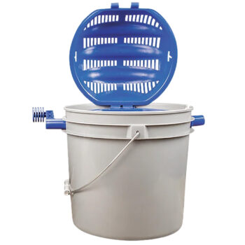 Frankford Arsenal 507565 Quick-N-Ez Rotary Sifter Kit 3.5 Gallon Gray Plastic