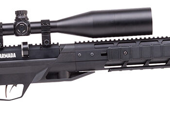 Benjamin BTAP22SX Tactical Armada  PCP 22 Pellet 10+1 Shot Black Black Receiver Black M4 Telescopic Stock Scope 4-16x50mm AO