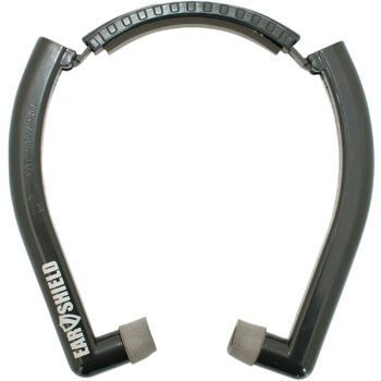 Otis FGESH26 Ear Shield  26 dB Behind The Neck Gray Adult 1 Pair