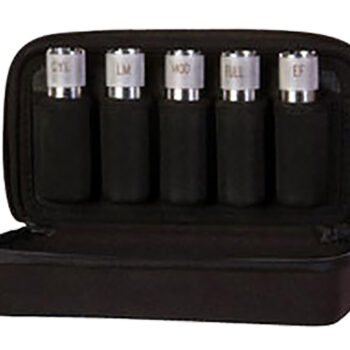 Carlson's Choke Tubes 00400 Choke Tube Case Protective Case Black Holds 5 Chokes Nylon Textured