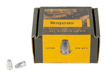 BENJAMIN .357CAL 147GR FLAT PNT PLLT