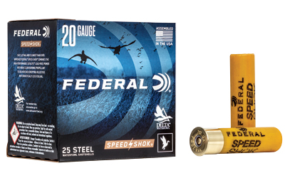 FED SPEED SHOK 20GA 3" #3 25/250 3 FED SPEED SHOK 20GA 3" #3 25/250