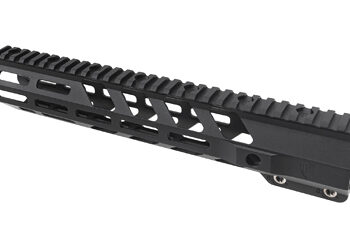 Alternative view of FORTIS CAMBER RAIL 11.8" MLOK BLACK