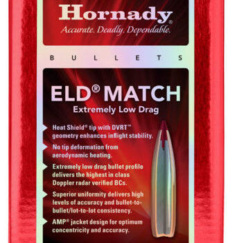 HORN BLT 6MM .243 109GR ELD MATCH 500/6