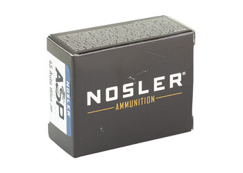 Alternative view of NOSLER ASP 45ACP 185GR HG JHP 20/400