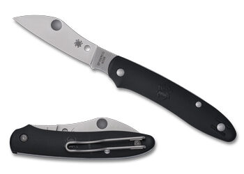 SPYDERCO ROADIE XL LTWT 2.74" BLK