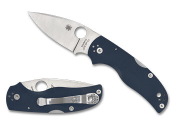 SPYDERCO NATIVE 5 G-10 3" BLUE