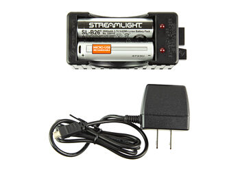 STRMLGHT SL-B26 CHRGR KIT 120V W/BA
