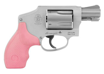 Alternative view of S&W 642 38SPL+P 1.88" 5RD CNT PNK GP