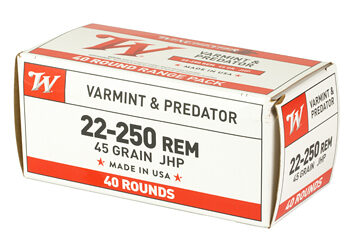 WIN USA 22-250 REM 45GR JHP 40/400 8 WNUSA222502 3
