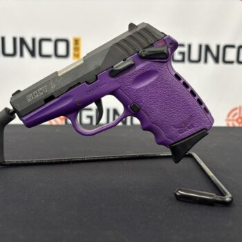 Alternative view of SCCY Model CPX-1 PURPLE 9MM 3" Luger 10RD USED