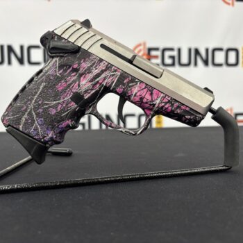 SCCY CPX 9MM 3.25" Scarce Pink Camo Nice USED