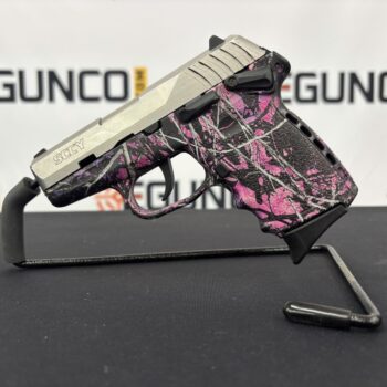Alternative view of SCCY CPX 9MM 3.25" Scarce Pink Camo Nice USED