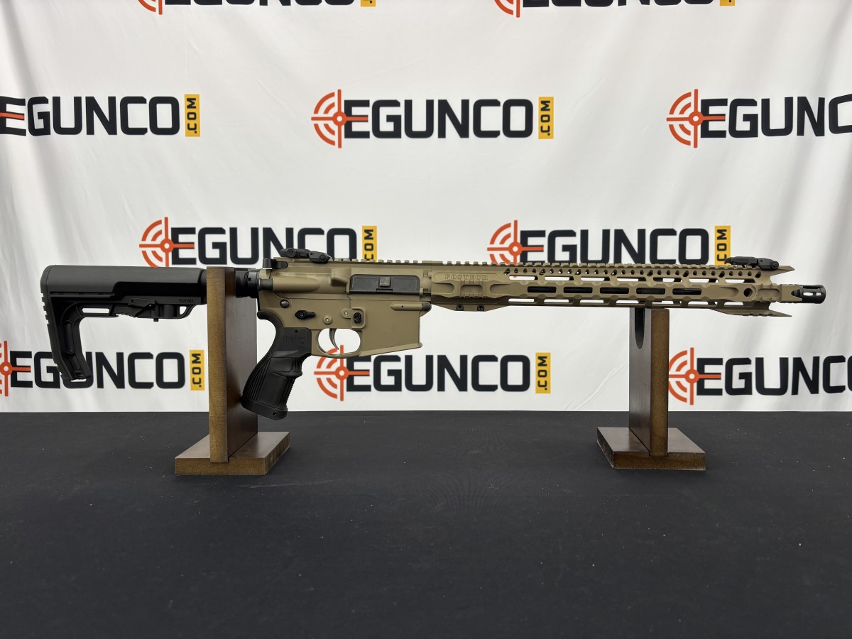 FOSTECH RAPTOR FDE LITE 223/5.56 30RD FOSTECH ECHO BINARY TRIGGER INSTALLED USED 3 FOSTECH RAPTOR FDE LITE 223/5.56 30RD FOSTECH ECHO BINARY TRIGGER INSTALLED USED