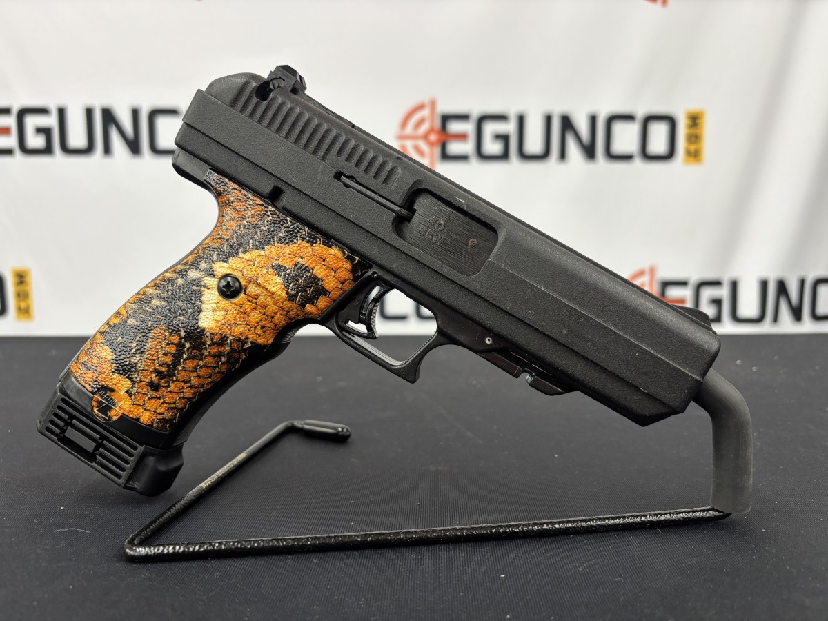 HI POINT JCP .40 CAL SNAKESKIN PRINT GRIPS 10RD USED 3 HI POINT JCP .40 CAL SNAKESKIN PRINT GRIPS 10RD USED