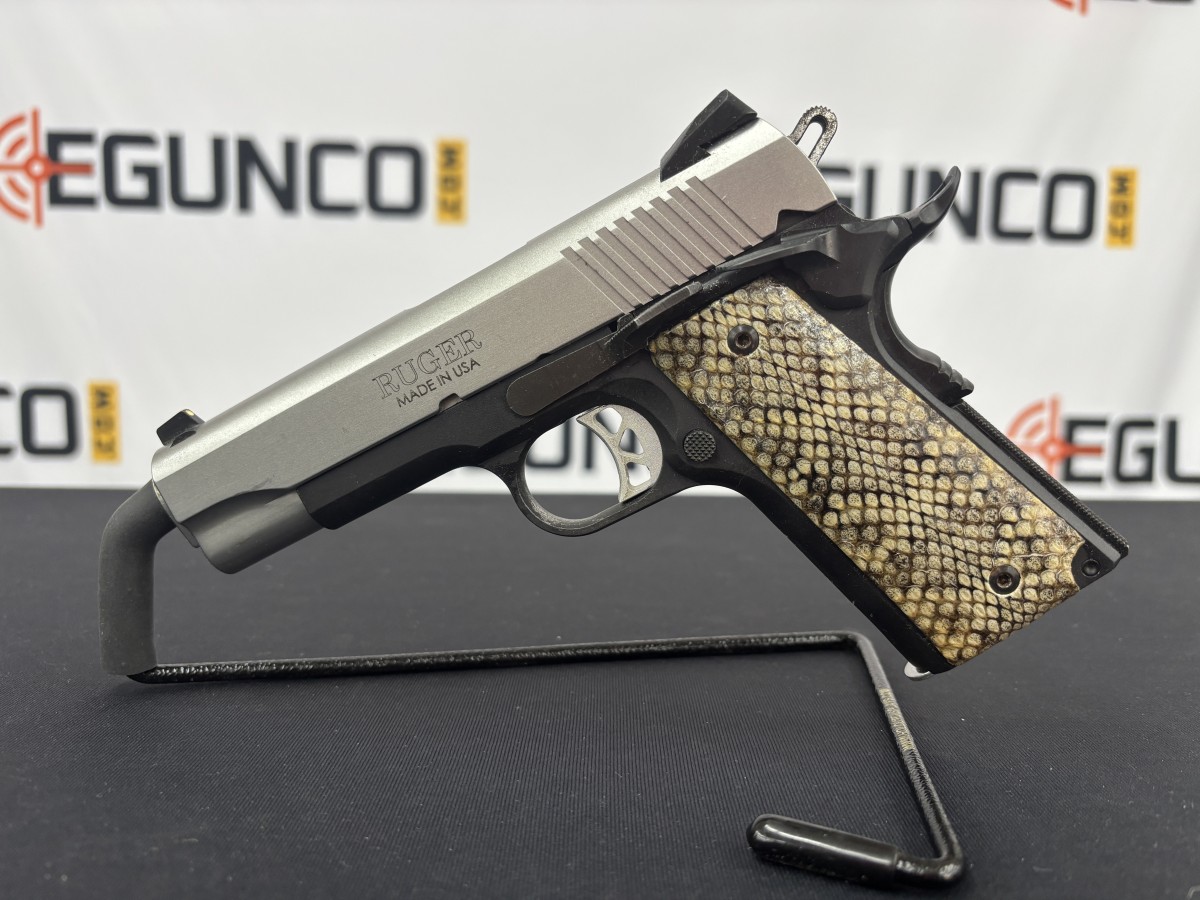 RUGER SR1911 COMMANDER 1911 .45ACP 2 TONE 7RD USED 4 RUGER SR1911 COMMANDER 1911 .45ACP 2 TONE 7RD USED - Image 2