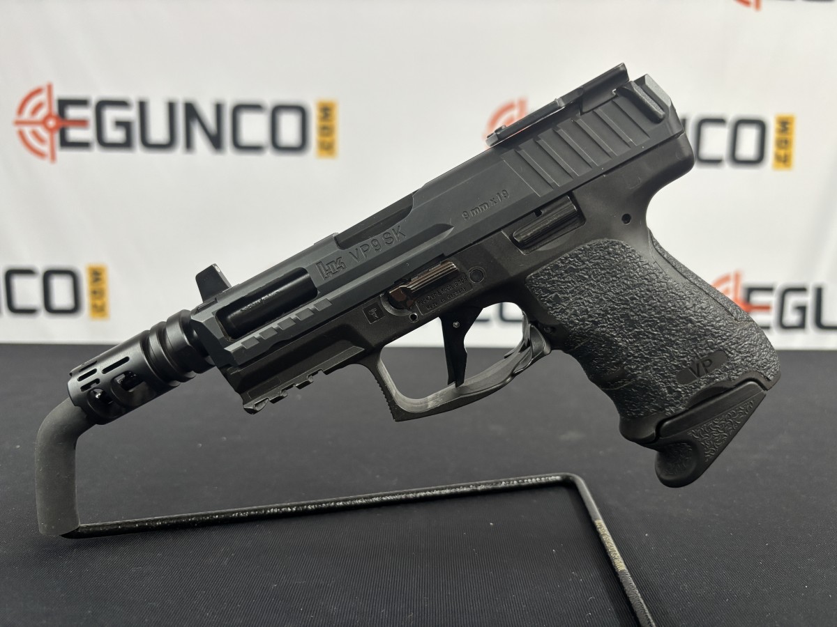 HECKLER & KOCH VP9SK CUSTOM OPTICS READY THREADED 9MM 10RD USED 5 HECKLER & KOCH VP9SK CUSTOM OPTICS READY THREADED 9MM 10RD USED - Image 3