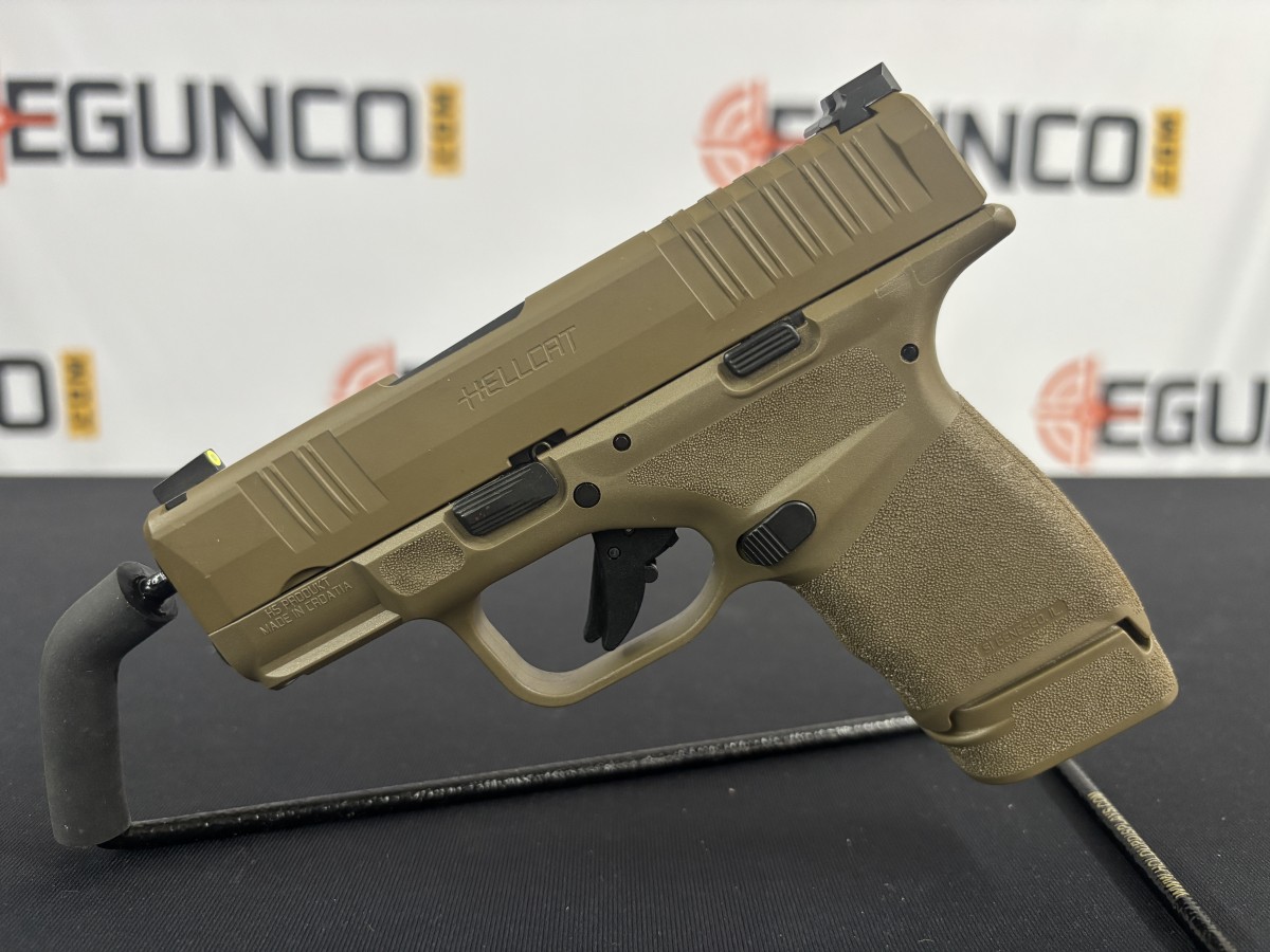 SPRINGFIELD ARMORY HELLCAT FDE NIGHT SIGHT 9MM 13RD USED 4 SPRINGFIELD ARMORY HELLCAT FDE NIGHT SIGHT 9MM 13RD USED - Image 2
