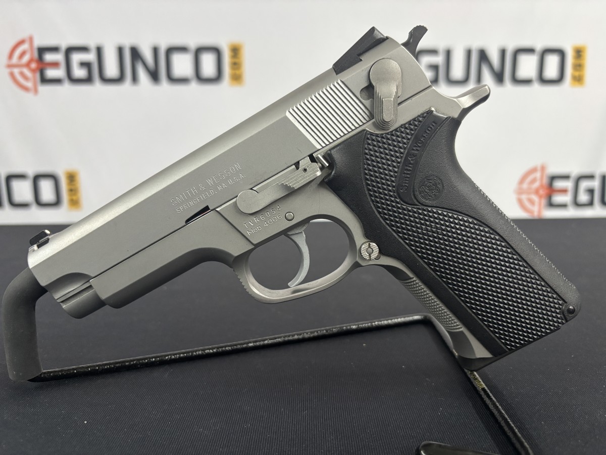 SMITH & WESSON 4006 .40 CAL 11RD SS .40S&W USED 4 SMITH & WESSON 4006 .40 CAL 11RD SS .40S&W USED - Image 2