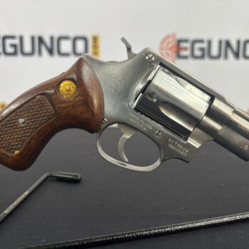 egunco 4 TAURUS Model 85 .38 Spl 2” DA/SA Original Wood Grips USED