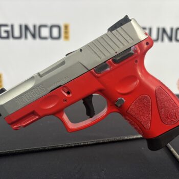 Alternative view of TAURUS G2C 3.2" BBL 9mm 12+1 Two Tone Red/Gray Slide USED