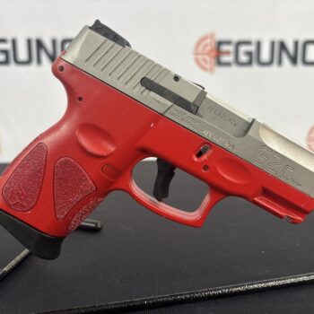 TAURUS G2C 3.2" BBL 9mm 12+1 Two Tone Red/Gray Slide USED