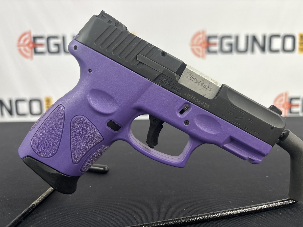 TAURUS G2C Purple 3.25" Pistol 9MM Scarce Color USED 3 TAURUS G2C Purple 3.25" Pistol 9MM Scarce Color USED
