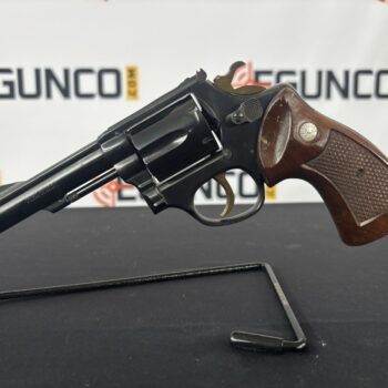 Alternative view of TAURUS Model 83 38spl 4" 6rd Original Wood Grips Hard to Find USED