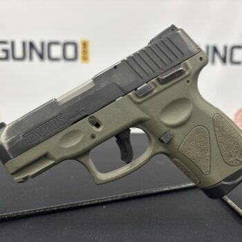 Alternative view of TAURUS G2S 9mm 3.25" 7rd OD Green USED