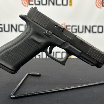 GLOCK G47 Gen5 MOS PA475S203MOS Full Size 9mm Luger 17+1 4.49" Black GMB Barrel, Black nDLC MOS Cut/Serrated Slide, Black Polymer Frame w/Picatinny Rail, Black Textured w/Interchangeable Backstrap Grip, Ambidextrous