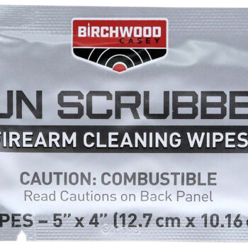 Birchwood Casey 33312 Gun Scrubber Take Alongs 12 Individual Wipes Per Pack