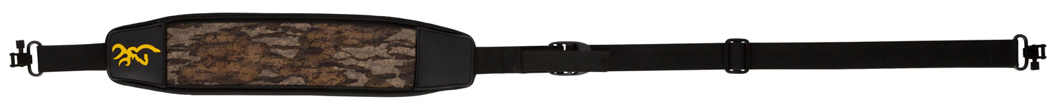 Browning 12201419 Waterfowl Mossy Oak Bottomland Neoprene Adjustable Rifle/Shotgun 3 Browning 12201419 Waterfowl Mossy Oak Bottomland Neoprene Adjustable Rifle/Shotgun