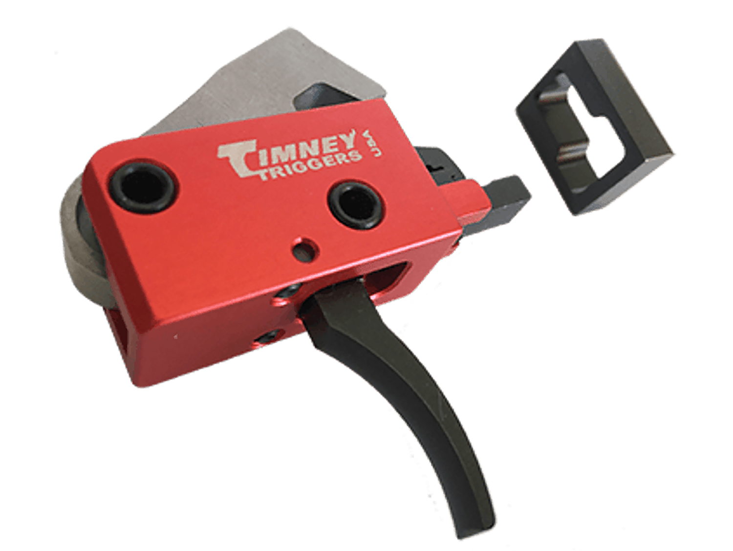 Timney Triggers 682 PCC Trigger Two-Stage Curved Trigger with 2 lbs Draw Weight & Black/Red Finish for AR-Platform 3 Timney Triggers 682 PCC Trigger Two-Stage Curved Trigger with 2 lbs Draw Weight & Black/Red Finish for AR-Platform