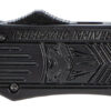 CobraTec Knives MBCTK1MDNS CTK-1 Medium 3" OTF Drop Point Plain D2 Steel Blade/Black Aluminum Handle Features Glass Breaker Includes Side Button 1 112488
