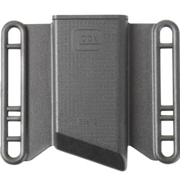 Glock MP033613 Mag Pouch  OWB Black Polymer, Belt Slide Mount Up To 2.25" Wide, Fits Glock 43 Magazines Only