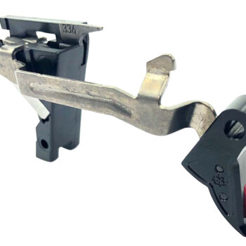 Cross Armory CRGTDI Drop In  Flat Trigger w/ 3.50 lbs Draw Weight & Black/Red Finish