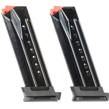 Ruger 90691 Security-9 Value Pack 17rd 9mm Luger Black Oxide Steel 2 Per Pack