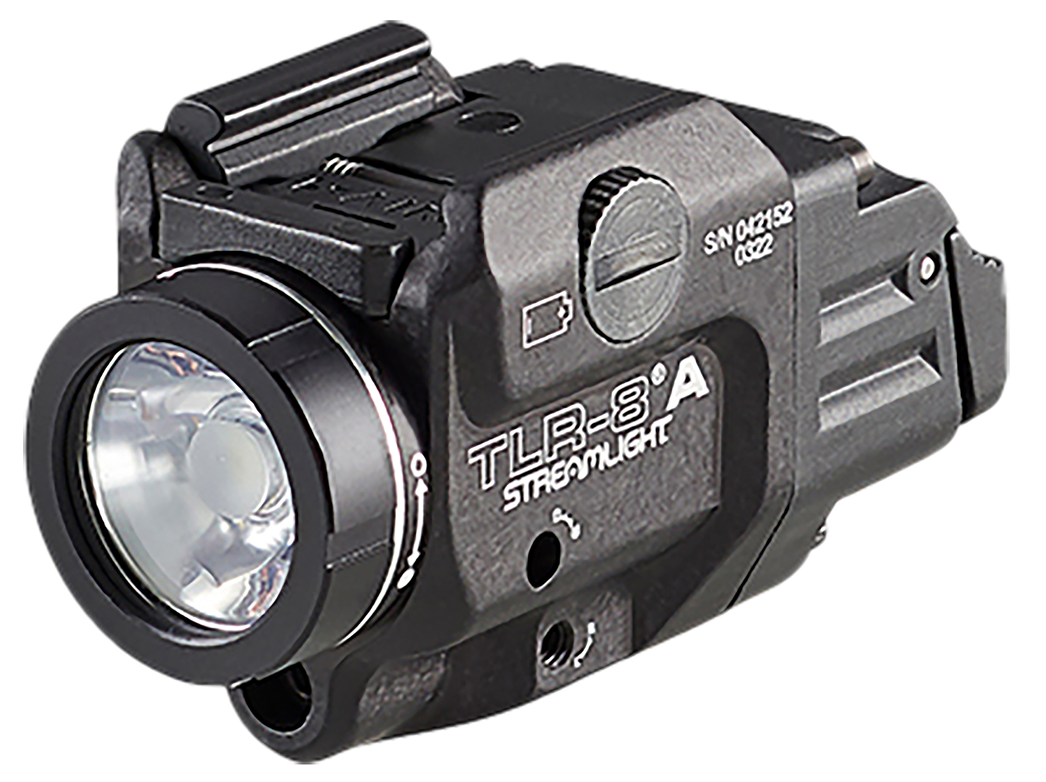 Streamlight 69414 TLR-8 A Gun Light with Red Laser Black Anodized 500 Lumens White LED 3 Streamlight 69414 TLR-8 A Gun Light with Red Laser Black Anodized 500 Lumens White LED