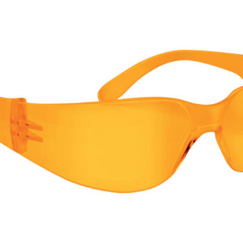Walker's GWPWRSGLAM Sport Glasses Clearview Adult Amber Lens Polycarbonate Amber Frame