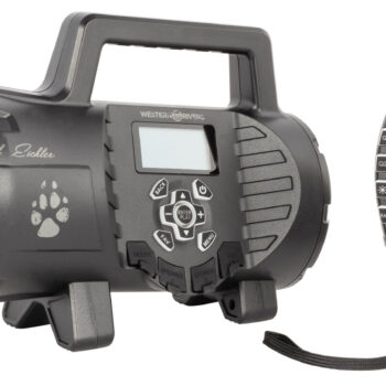 Western Rivers WRC-EGC-SS Eichler Single Speaker Electronic Call Multiple Sounds Attracts Predators Features Remote Control Black Plastic