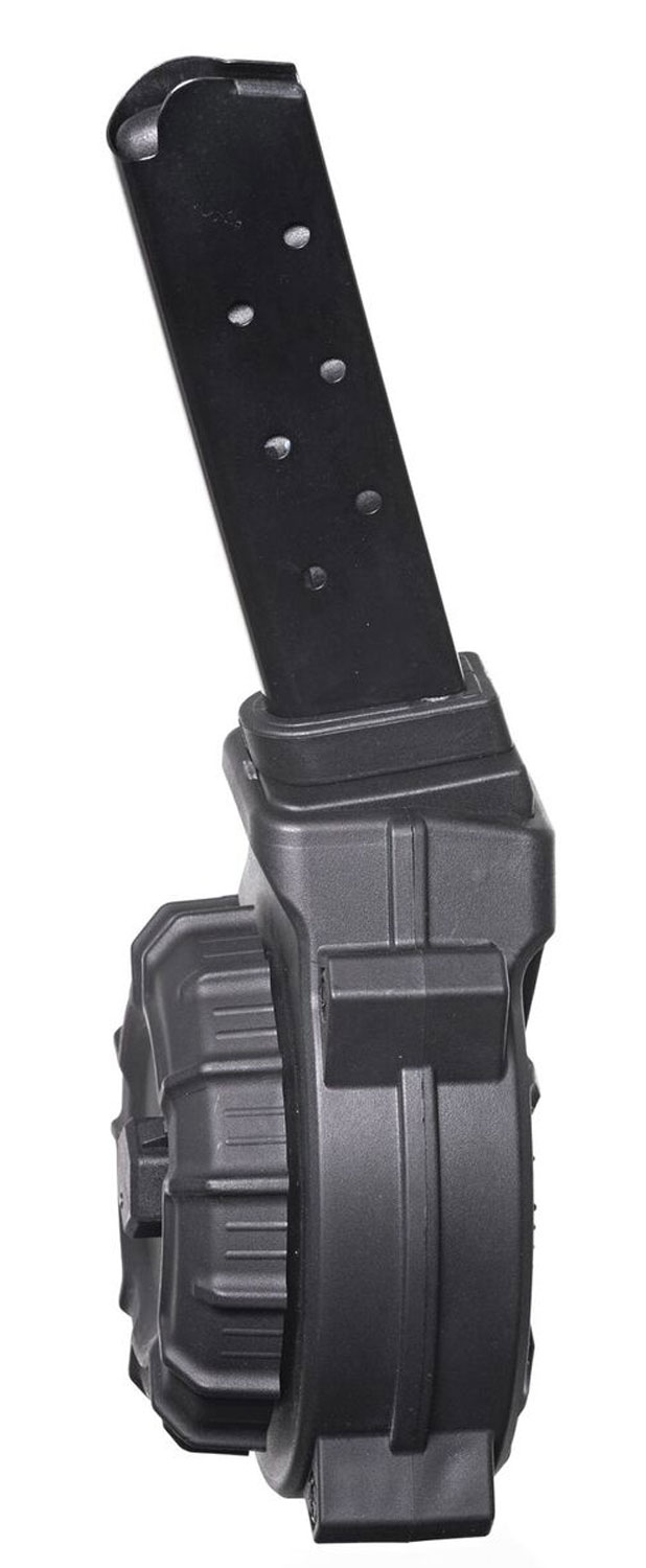 ProMag DRMA31 Standard 30rd Drum 9mm Luger Fits S&W M&P Shield Black DuPont Zytel Polymer 3 ProMag DRMA31 Standard 30rd Drum 9mm Luger Fits S&W M&P Shield Black DuPont Zytel Polymer