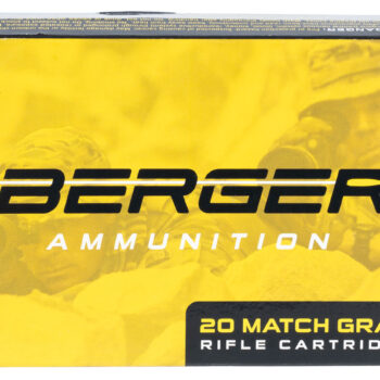 Berger Bullets 31021 Tactical Rifle 6.5Creedmoor 130gr Hybrid Open Tip Match 20 Per Box/10 Case