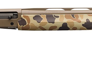 Browning 011430205 Silver Field 12 Gauge 3.5" 4+1 26" Barrel, Flat Dark Earth Cerakote Metal Finish, Vintage Tan Camo Synthetic Stock